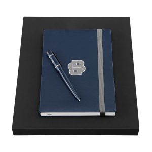 Set HUGO BOSS Navy (ballpoint pen & note pad A5)