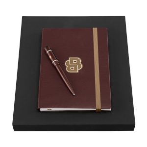 Set HUGO BOSS Burgundy (ballpoint pen & note pad A5)