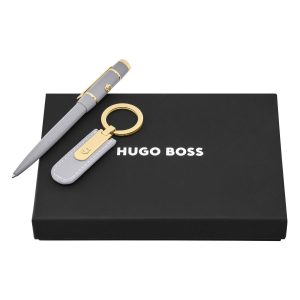 Set HUGO BOSS Lilac (ballpoint pen & key ring)