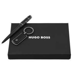 Set HUGO BOSS Black (ballpoint pen & key ring)