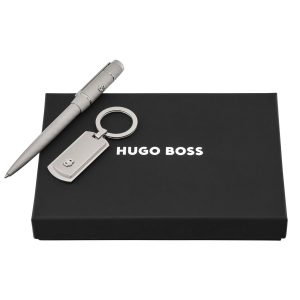 Set HUGO BOSS Chrome (ballpoint pen & key ring)
