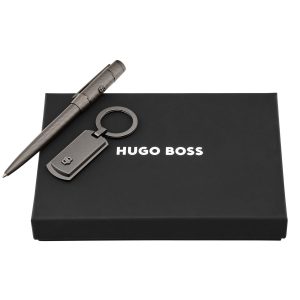 Set HUGO BOSS Gun (ballpoint pen & key ring)