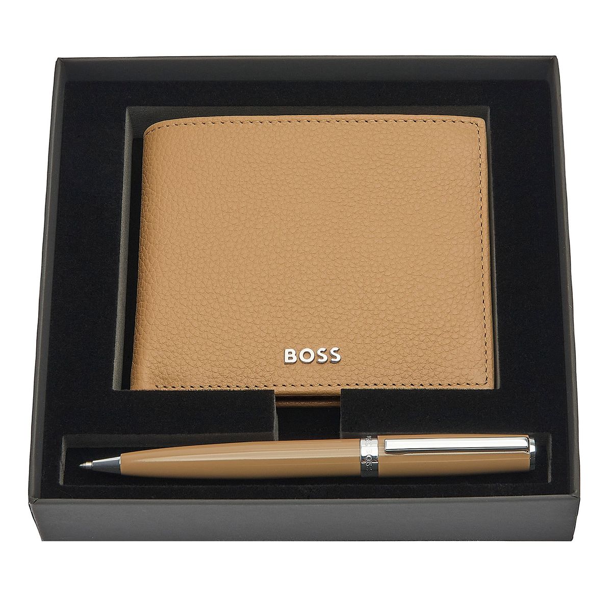 Set HUGO BOSS Camel (ballpoint pen & wallet) - slika 2