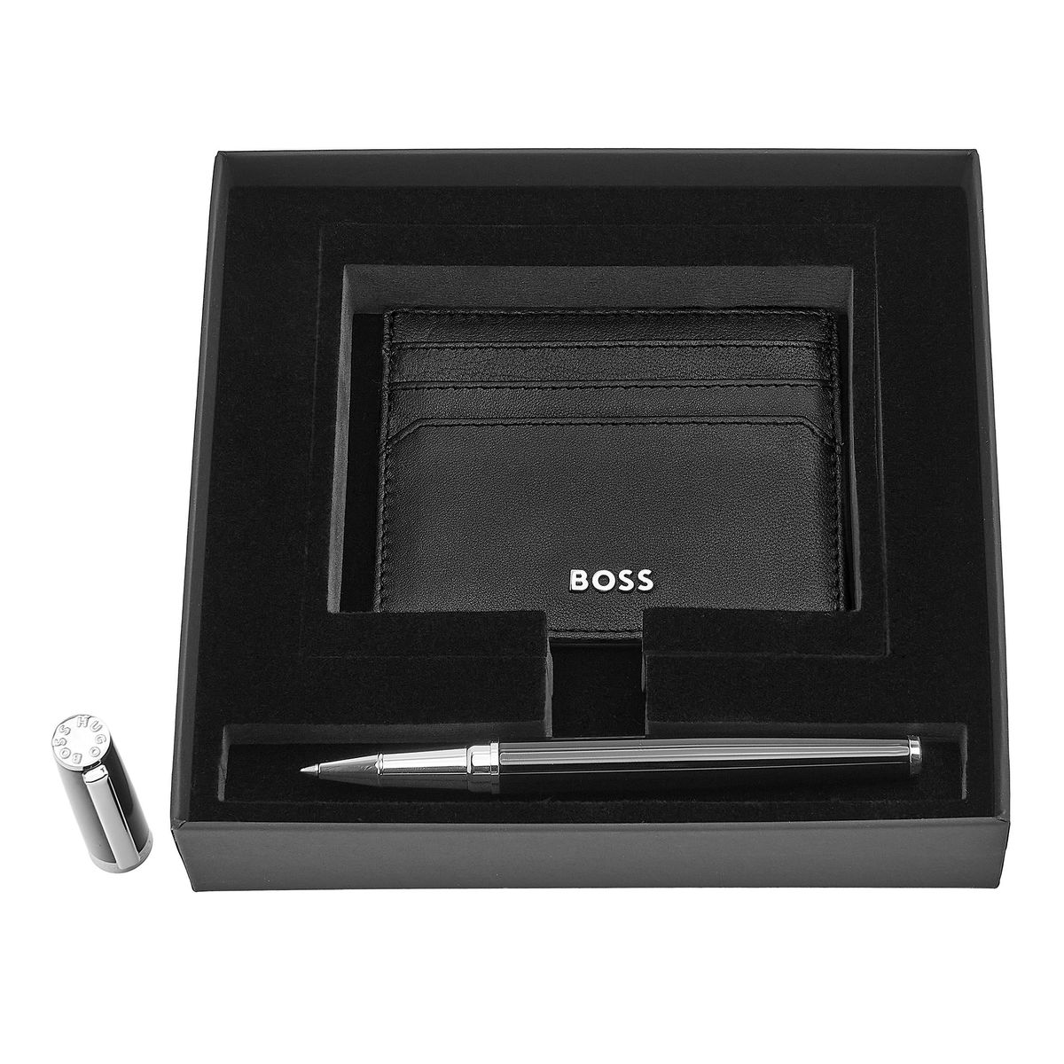 Set HUGO BOSS Black (rollerball pen & card holder) - slika 2