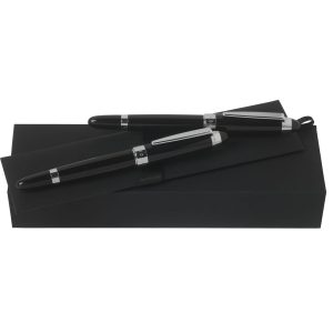Hugo Boss Set Icon Black (rollerball pen & fountain pen)