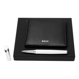 Set HUGO BOSS (rollerball pen & wallet)