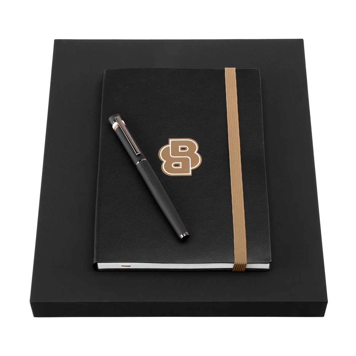Set HUGO BOSS Black (rollerball pen & note pad A5)
