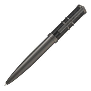 Hugo Boss Ballpoint pen Frame Grid Black & Gun