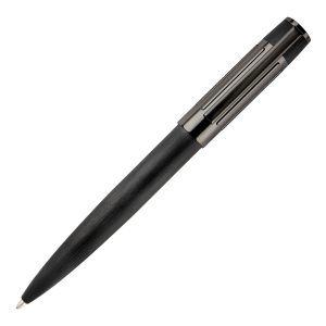 Hugo Boss Ballpoint pen Gear Ribs Black