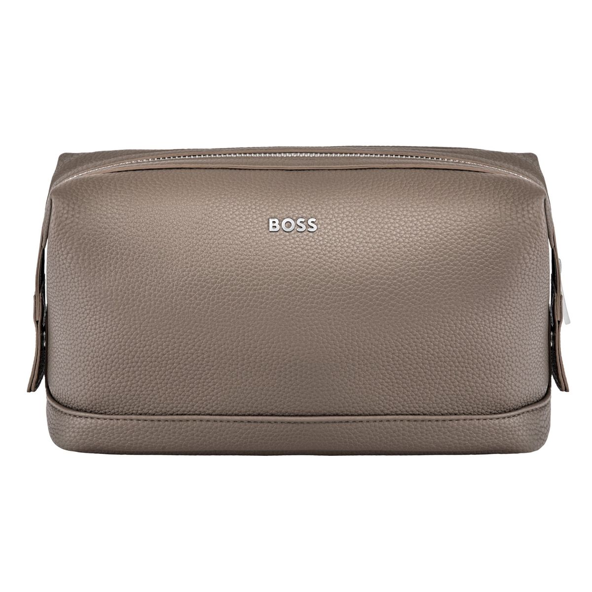 Hugo Boss Toiletry Bag Classic Grained Taupe
