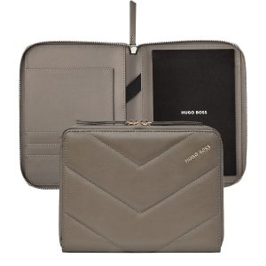 Hugo Boss Conference folder A5 Triga Taupe