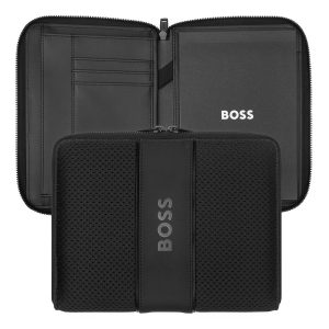 Hugo Boss Conference folder A5 Arche Black
