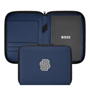 Hugo Boss Conference folder A5 Varsity Navy