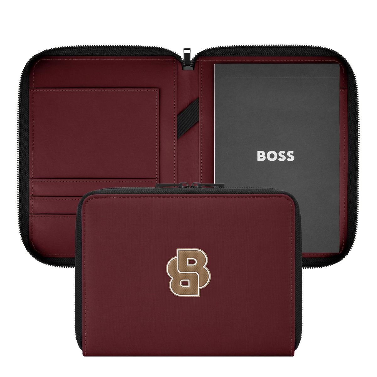 Hugo Boss Conference folder A5 Varsity Burgundy - slika 2