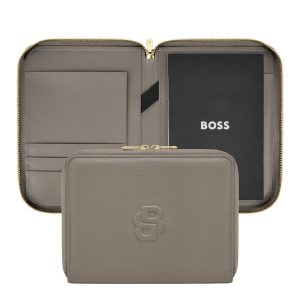 Hugo Boss Conference folder A5 Signature Lady Taupe