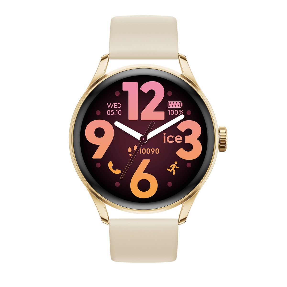 Ice-Watch ICE smart 3.0-Gold-Beige-1.2 AMOLED-GPS