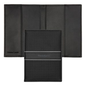 Christian Lacroix Passport holder Caprio Black