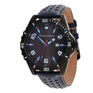 Christian Lacroix Date watch Sol Navy & Black