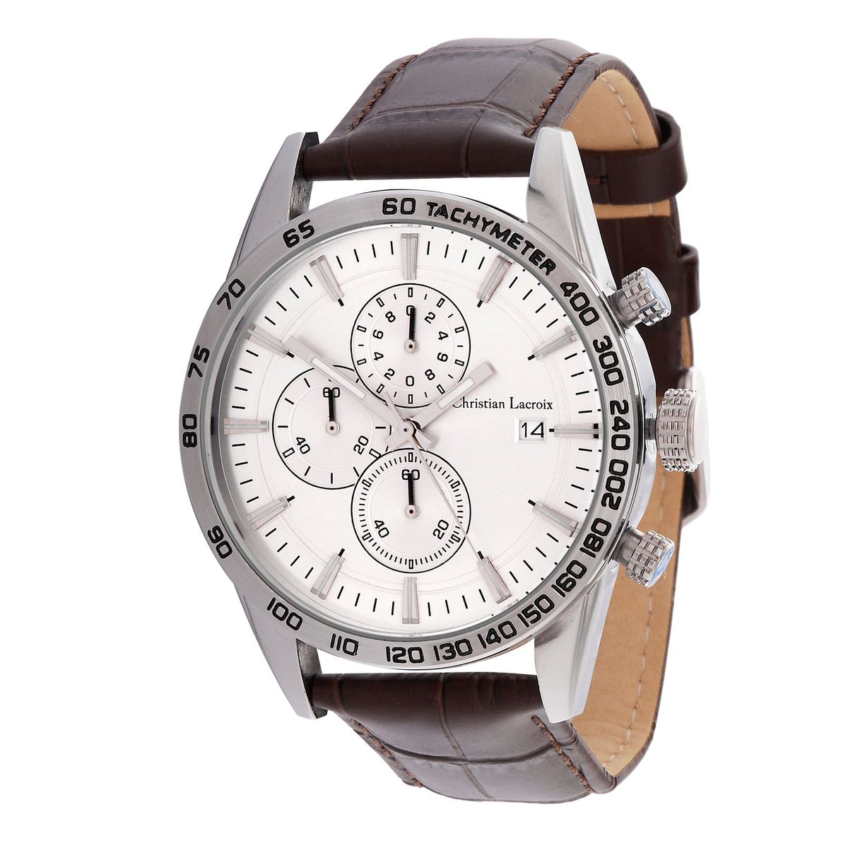 Christian Lacroix Chronograph Tempus Brown / Silver - slika 2