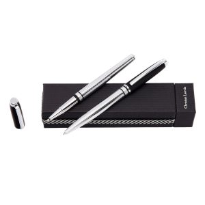Christian Lacroix Set Caprio Soft Black (ballpoint pen & rollerball pen)