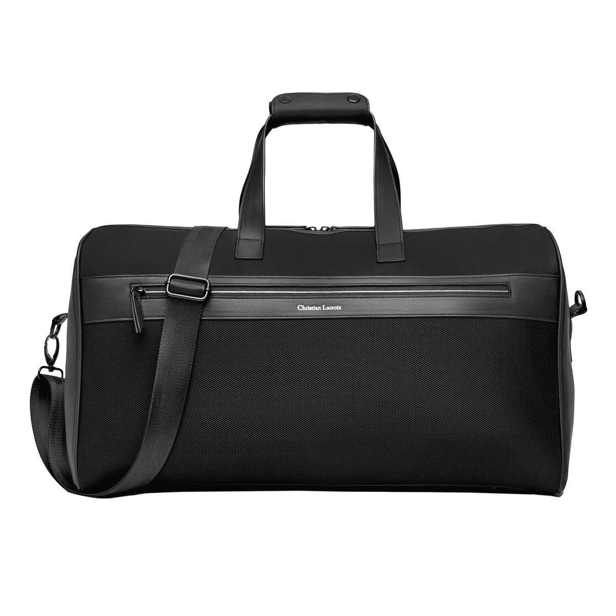 Christian Lacroix Travel bag Whiteline Black
