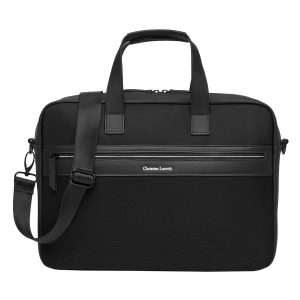 Christian Lacroix Document bag Whiteline Black