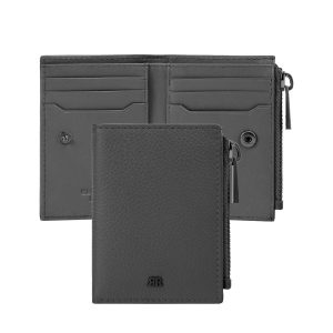 Cerruti 1881 Folding card holder Jefferson Grey