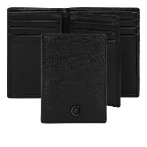 Cerruti 1881 Card holder with flap Bond Black