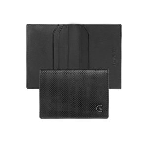 Cerruti 1881 Card holder with flap Islington Black