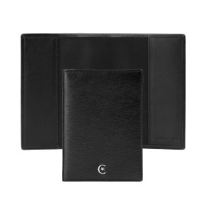 Cerruti 1881 Passport holder Belgravia Black