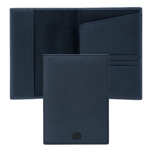 Cerruti 1881 Passport holder Jefferson Dusk Blue
