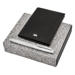 Cerruti 1881 Set Jefferson (ballpoint pen & passport holder)
