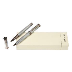 Cerruti 1881 Set Zoom Diamon Chrome (ballpoint pen & rollerball pen)