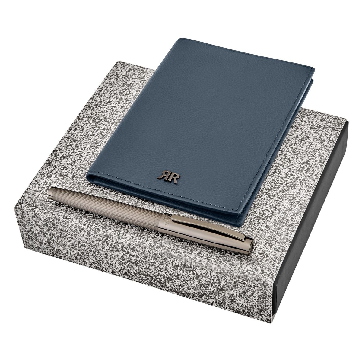 Cerruti 1881 Set Jefferson (ballpoint pen & passport holder)