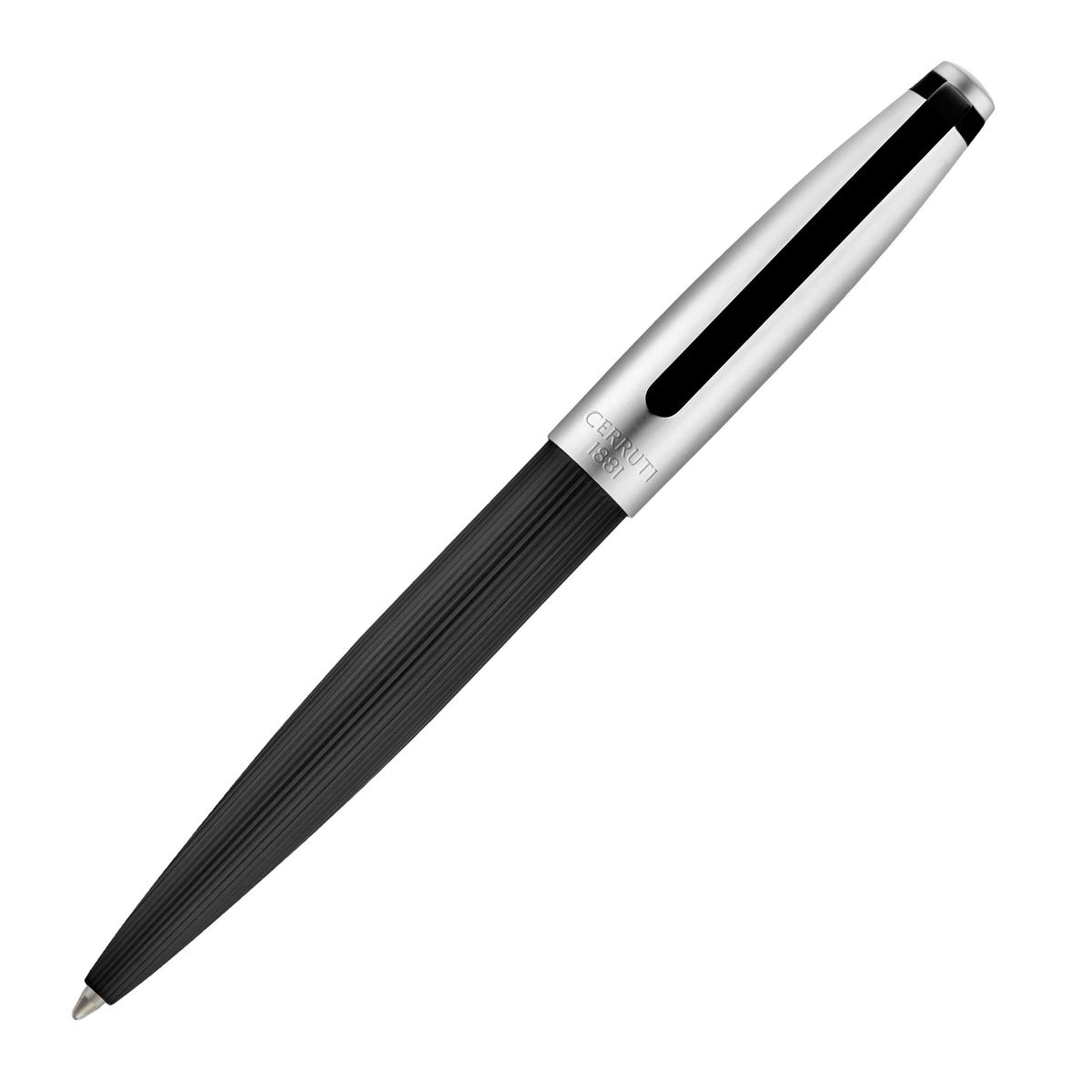 Cerruti 1881 Ballpoint pen Benson Black & Chrome