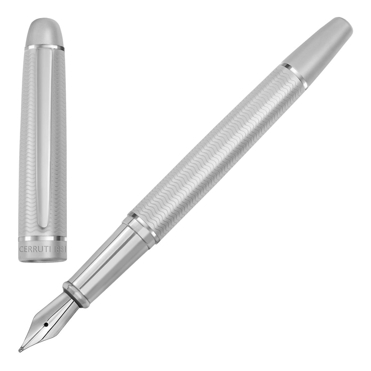 Cerruti 1881 Fountain pen Holborn Chrome