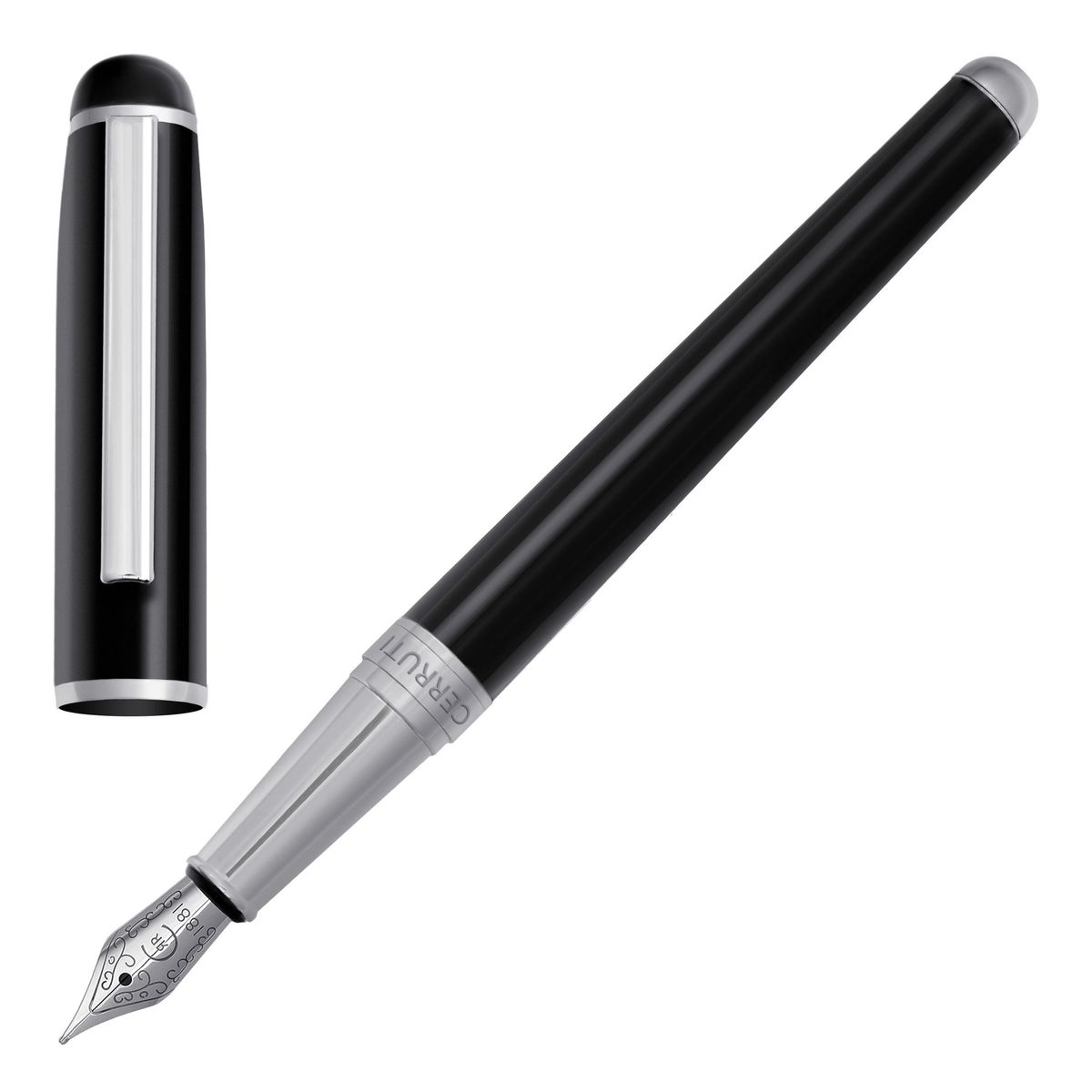 Cerruti 1881 Fountain pen Leap Classic Black