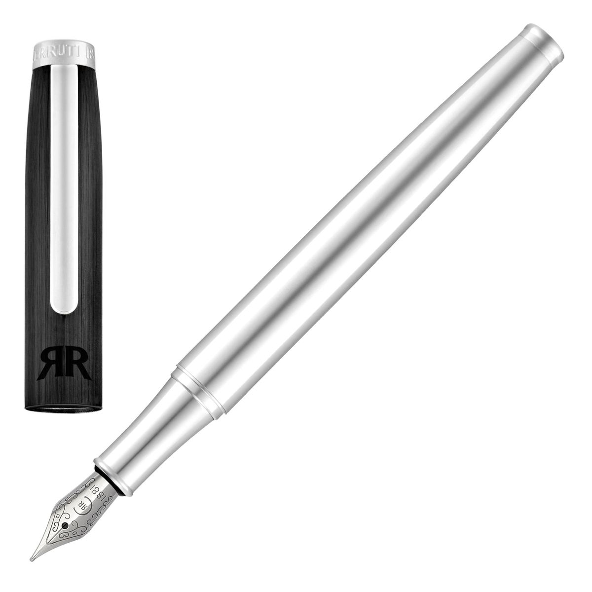 Cerruti 1881 Fountain pen Rivington Black & Chrome