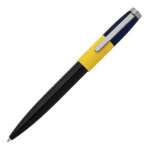 Cerruti 1881 Ballpoint pen Brick Yellow Black Navy