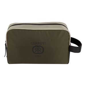 Cerruti 1881 Cosmetic-case Brick Beige Khaki Black