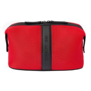 Cerruti 1881 Cosmetic-case Mesh Red