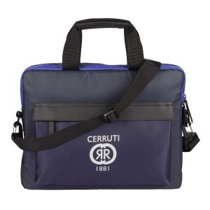 Cerruti 1881 Document bag Brick Navy Bright Blue