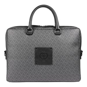 Cerruti 1881 Laptop bag Logomania Grey