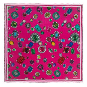Ungaro Silk scarf Perla Fushia
