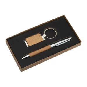 Set regalo in metallo e legno Enschede