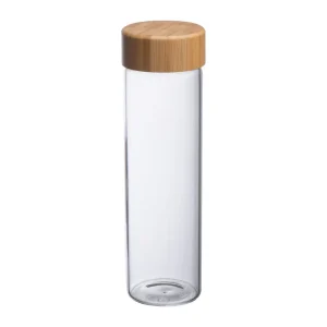 Bottiglia in vetro con tappo in bambù Santa Cruz 500 ml