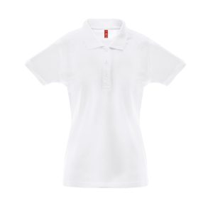 Polo da donna a maniche corte THC BERLIN WOMEN WH
