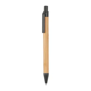 Penna a sfera in paglia di grano e bambù Halle