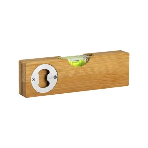 Ruler with spirit level and bottle opener