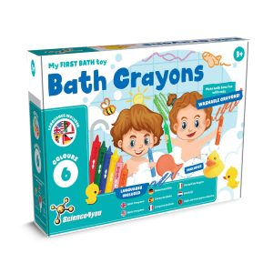 Educational toys for children BATH CRAYONS